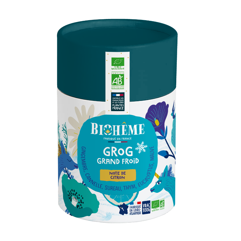 Biohême -- Pré-commandes noël Grog grand froid boîte edition festive - 100 g