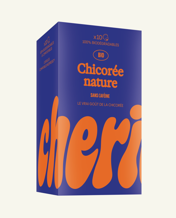 Cherico -- Chicorée nature bio (capsules compostables) - 10 capsules