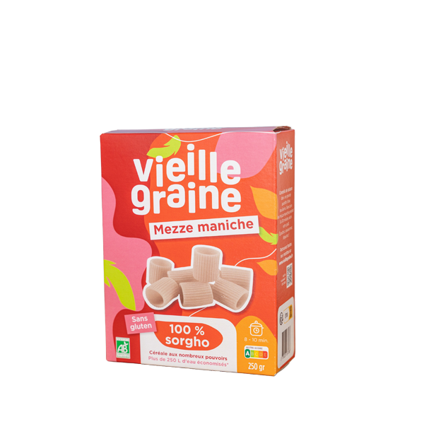 Vieille Graine -- Mezze Maniche sorgho bio - 250 g