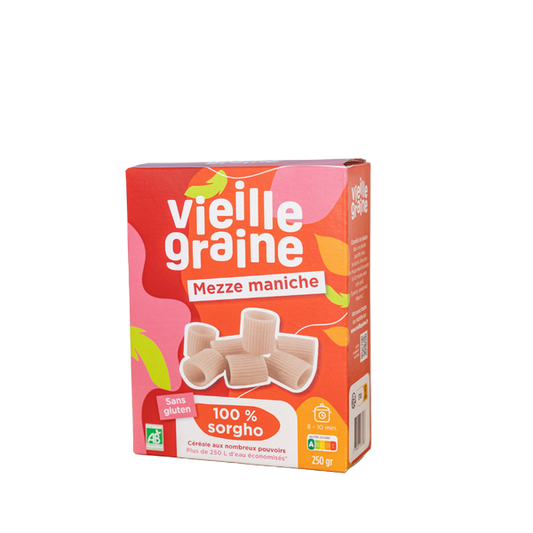 Vieille Graine -- Mezze Maniche sorgho bio - 250 g