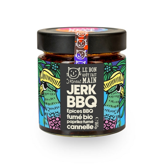 J.Kinski -- Epices jerk bbq fumé bio (paprika fumé, cannelle) - 100 g