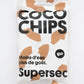 Supersec -- Chips de coco bio (prêt à vendre) - 50 g x 9