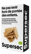 Supersec -- Croquant de sésames au miel des montagnes bio - 130 g