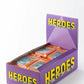 Heroes & Monsters -- Carrés sésame nature bio (prêt à vendre) - 35 g x 26