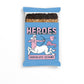 Heroes & Monsters -- Carrés sésame chocolat bio (prêt à vendre) - 45 g x 22