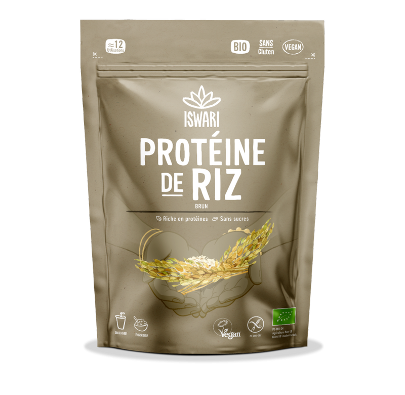 Iswari -- Protéine de Riz bio - 250 g