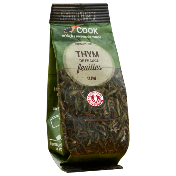Cook épices -- Thym en feuilles biopartenaire (éco recharge) (origine France) - 15g