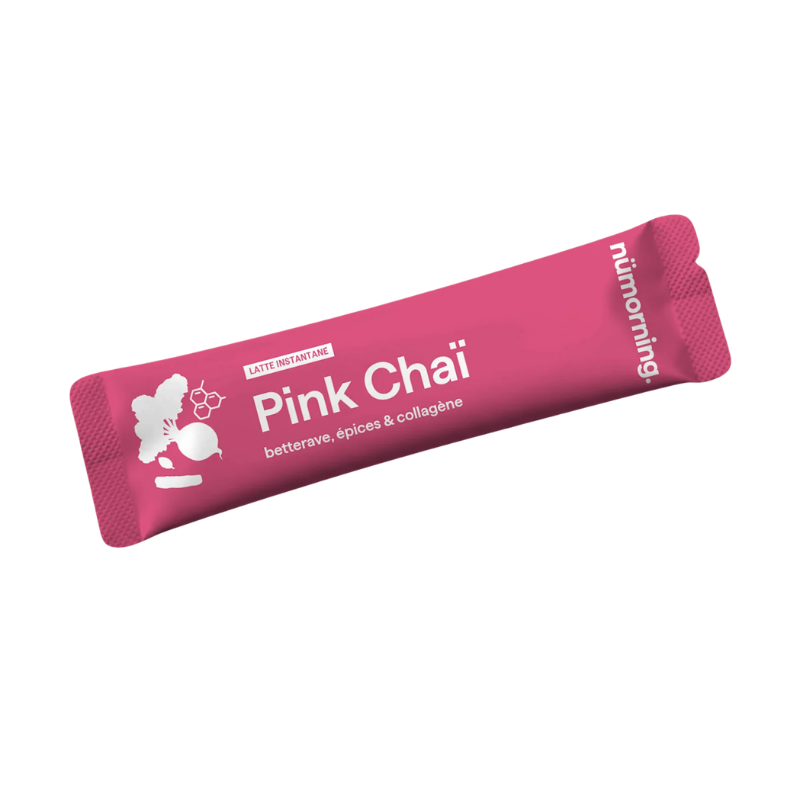 Nümorning -- Echantillon Pink Chaï Latte Bio collagène (dosette)
