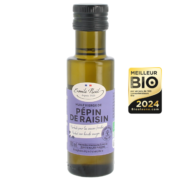 Émile Noël -- Huile de pépin de raisin bio - 100 ml