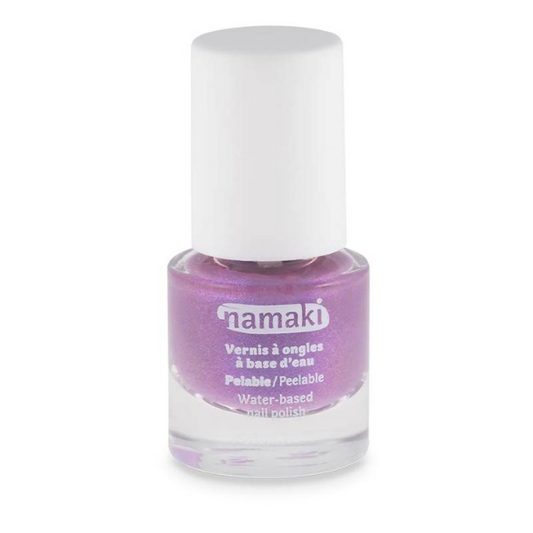 Namaki -- Vernis à ongles à base d'eau 27 - violet pailleté - 7.5 ml