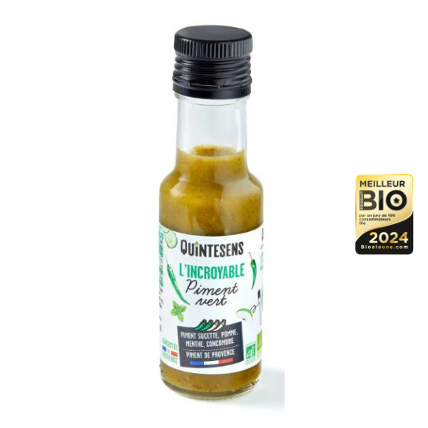 Quintesens -- L’incroyable piment vert bio - 110 ml