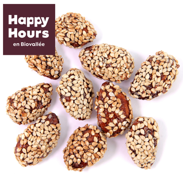 Happy Hours -- echantillon Amande sésame miel bio (30g)