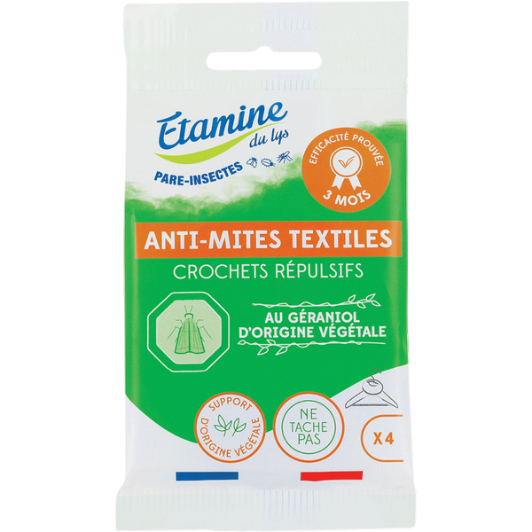 Etamine Du Lys -- Crochets répulsifs anti-mites textiles