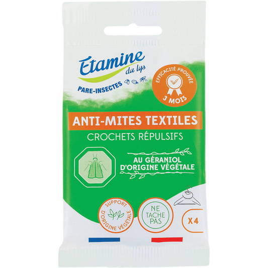 Etamine Du Lys -- Crochets répulsifs anti-mites textiles