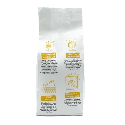 Acide citrique concentré de qualité alimentaire ecocert - 3