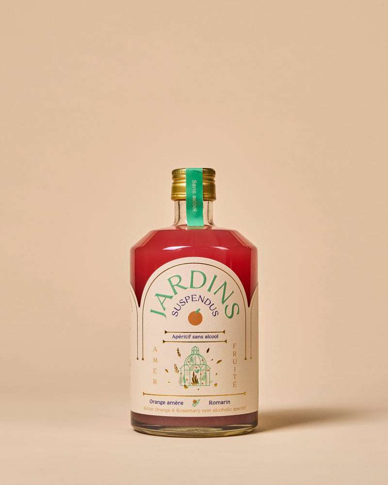 Apéritif sans alcool bio jardins suspendus (orange amère & romarin) - 1