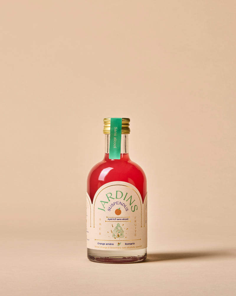 Apéritif sans alcool bio jardins suspendus (orange amère & romarin) - 1