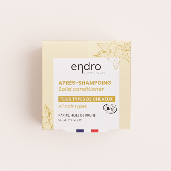 Endro -- Après shampoing solide (tous types de cheveux) - 85 ml
