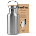 Bambaw -- Bouteille isotherme en acier inoxydable (Couleur Acier Naturel) - 350mL