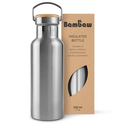 Bambaw -- Bouteille isotherme en inox - 500mL