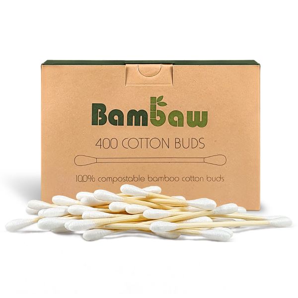 Bambaw -- Cotons-tiges - 400 pièces