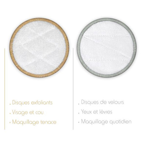 Bambaw -- Disques démaquillants exfoliants  x 200
