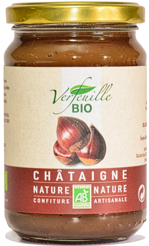 Verfeuille -- Confiture de chataigne bio - 360 g