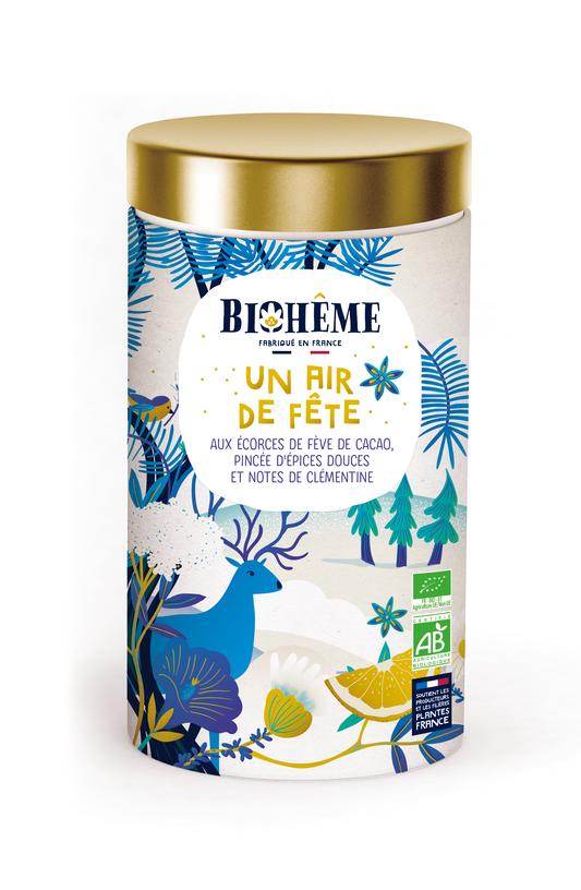 Biohême -- Infusion Un Air de Fête bio édition festive - 100 g