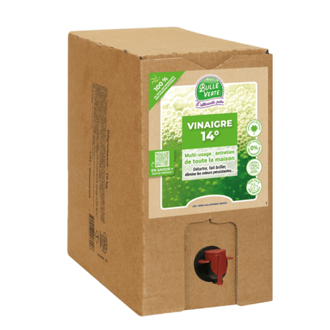 Bulle Verte -- Vinaigre blanc ménager à 14° Vrac - 10 kg