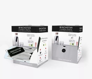 Bâtons de charbon binchotan bio emballés (prêt à vendre) - 1