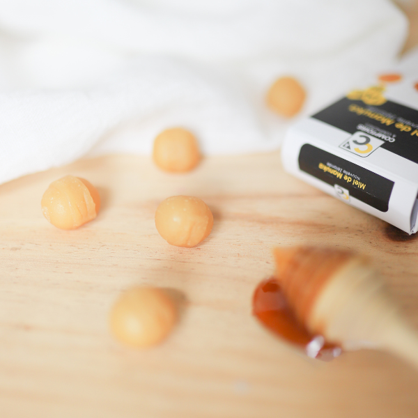 Comptoirs & Compagnies -- Billes fourrées 30% miel de manuka iaa10+ -