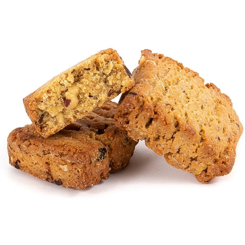 Biscuit carré petit épeautre figue noisettes bio - 1