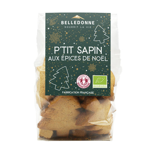 Biscuits p'tit sapin - epices de noël bio bio - 1