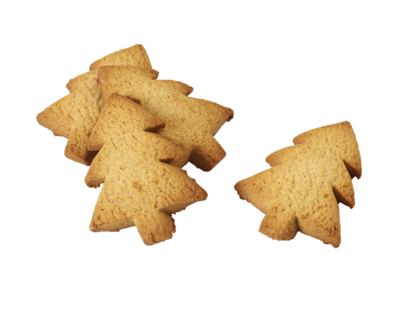 Biscuits sapins aux épices de noël bio - 1