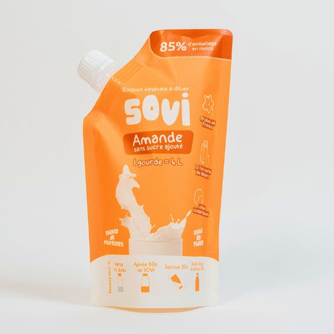 Boisson amande à diluer sans sucre ajouté bio - 1