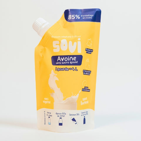 Boisson végétale avoine sans sucre ajouté à diluer bio - 1