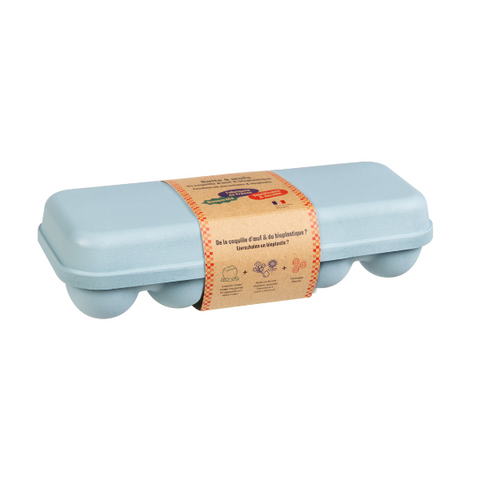 Boîte 10 oeufs coquille (bleu) - 1
