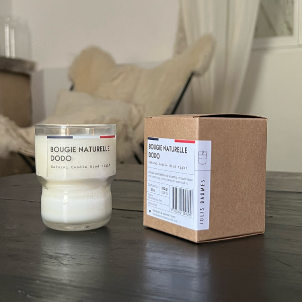Jolis Baumes -- Bougie naturelle dodo - 110 g