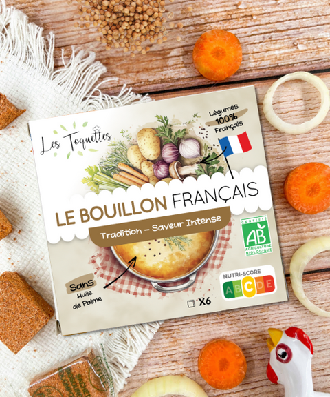 Bouillon cube bio tradition emballage hompecompost (prêt à vendre) - 2