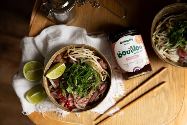 Bouillon d'os pour phô bio (4,4g de collagène) - 2