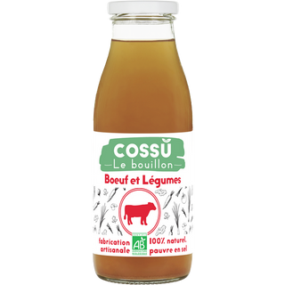 Bouillon liquide de bœuf et légumes bio - 1