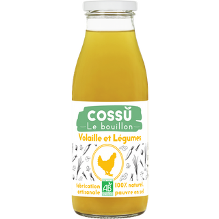 Bouillon liquide de volaille et légumes bio - 1