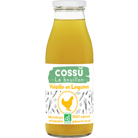 Bouillon liquide de volaille et légumes bio - 1