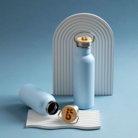 Bouteille isotherme en acier inoxydable (couleur bleu nordique) - 2