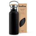Bouteille isotherme en acier inoxydable (couleur noir onyx) - 1