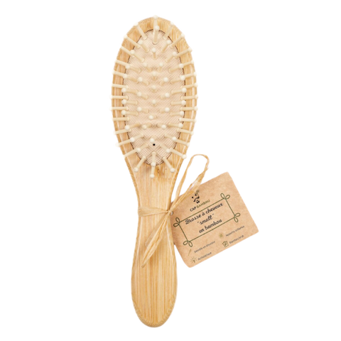 Brosse à cheveux small (enfant) en bambou - 1