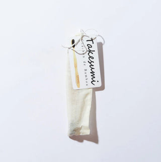 Brosse à dents médium en bambou infusé au charbon de bambou - 1