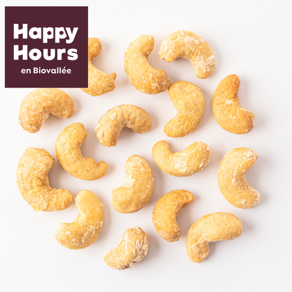 Happy Hours -- echantillon Cajou parmesan bio (30g)