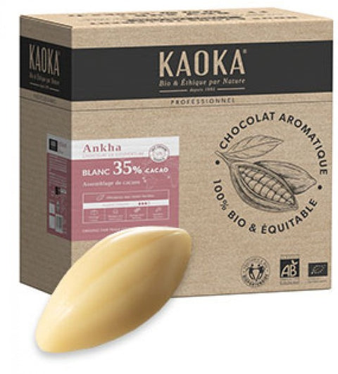 Cabosses chocolat blanc 35% bio - 1