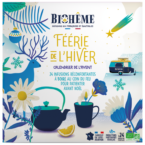Calendrier de l'Avent Féérie de l'Hiver bio - 1